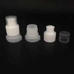 plastic pull push cap and spout for water bag